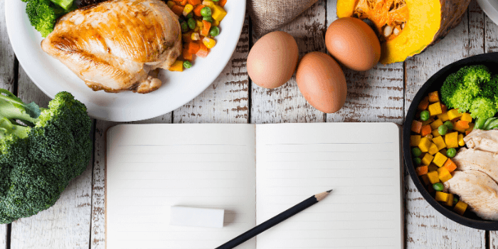  Meal plan – write a shopping list and stick to it