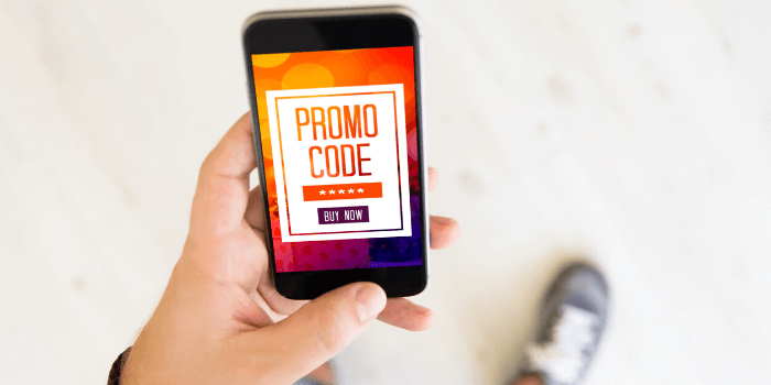 Search for coupon codes and promo codes
