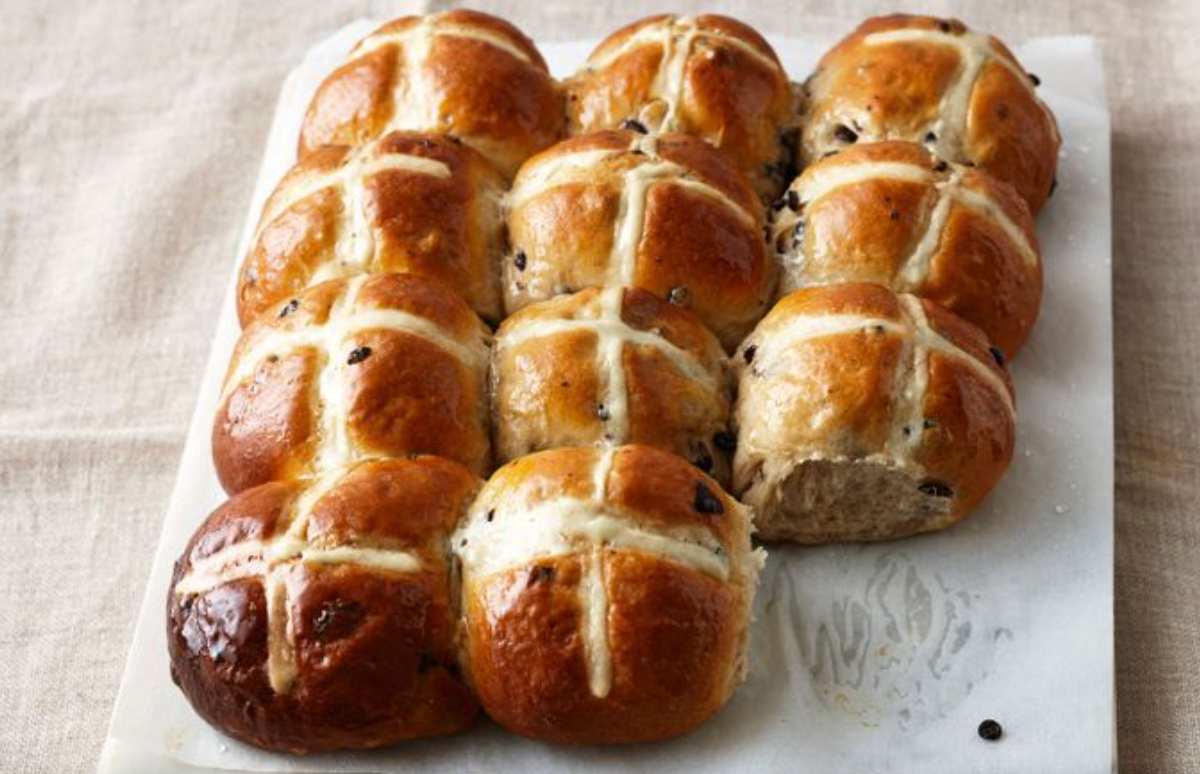 Homemade Hot Cross Buns